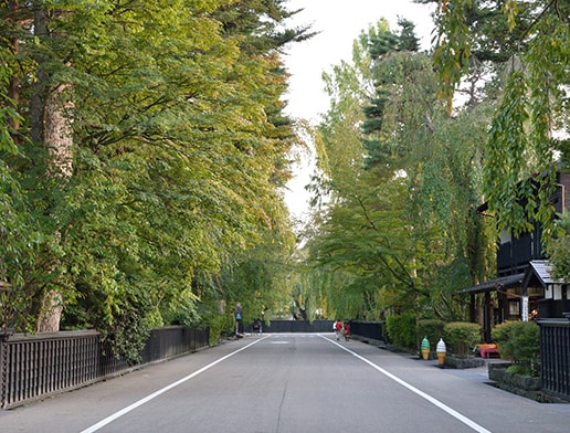 Kakunodate Samurai Residence District, Senboku city in Akita prefecture