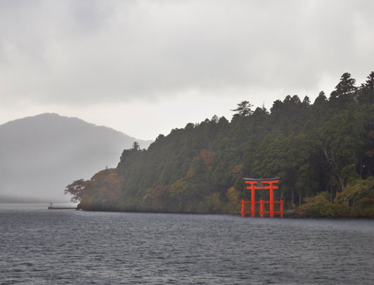 Ashi lake & Mt Fuji