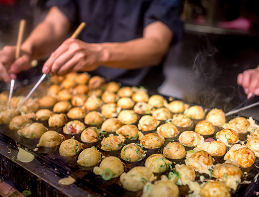 Takoyaki, Osaka
