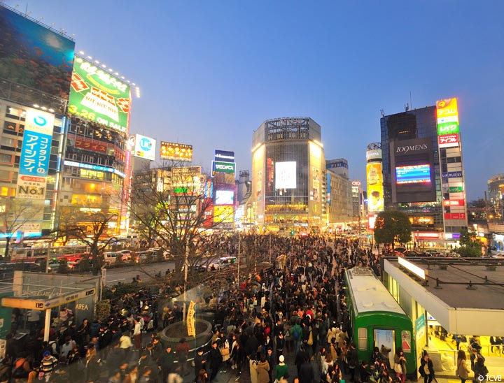 Shibuya/Harajuku/Omotesando