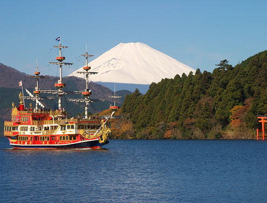 Mt Fuji & Hakone 1Day Tour (by Motorcoach)