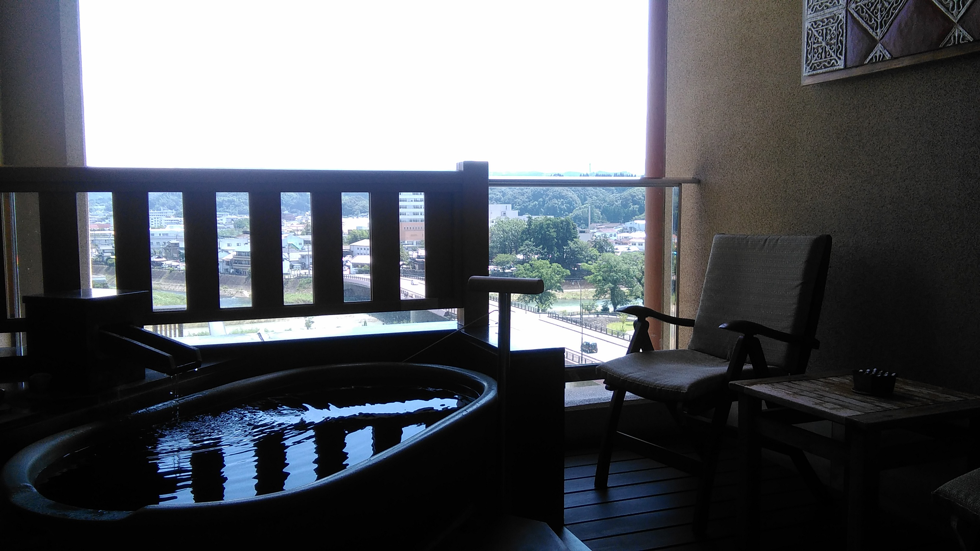 Private Open Air Bath, Hitoyoshi Onsen