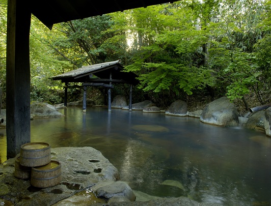 Ryokan Sanga, Open Air Bath