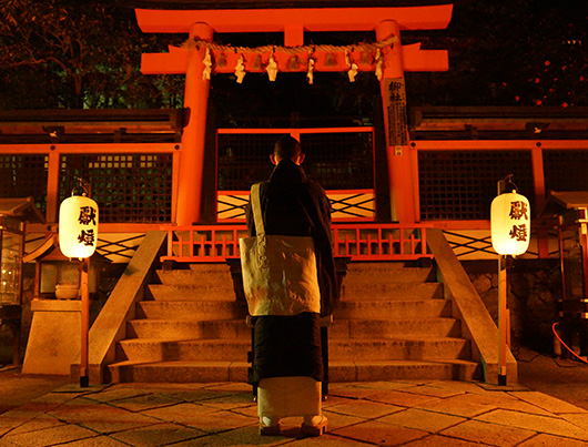 ‘Garan’ Night tour in Mt. Koya