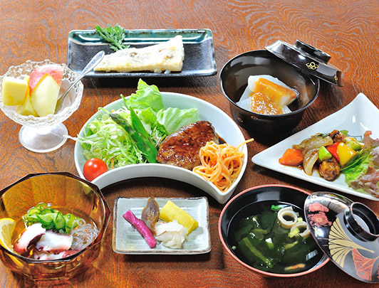 Exemple de dîner au Minshuku à Asuka , Nara