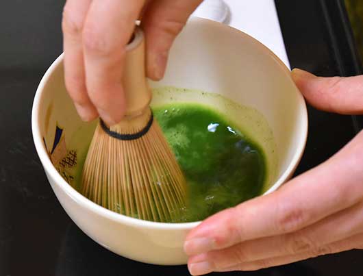 Matcha (Japanese Green Tea) making experience in Kyoto