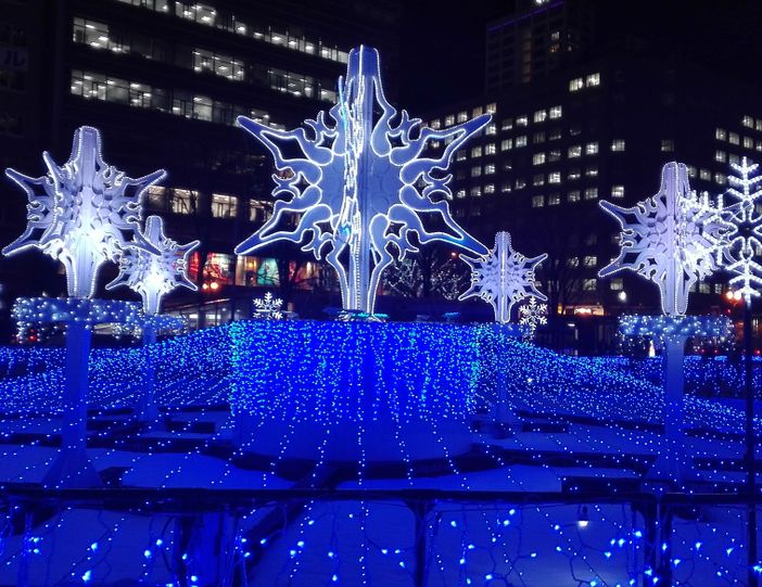 Sapporo scintille de mille feux dans la nuit ! Blog Japon Agence de voyage sur mesure Japan Travel Centre
