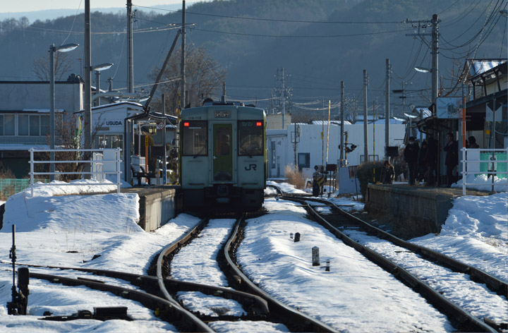 JR Koumi Line: Taken in January 2013