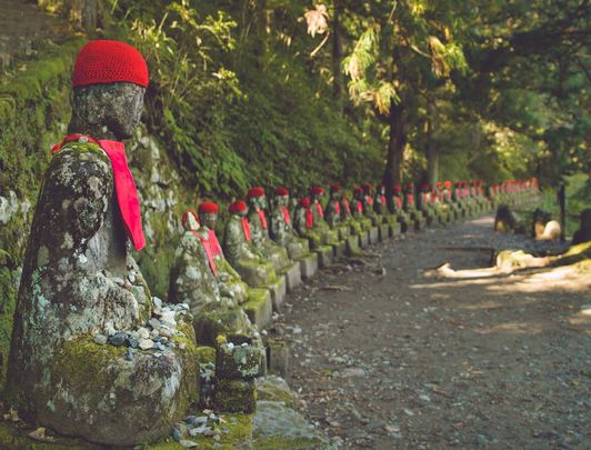 Jizo de Kanman-ga-fuchi, Nikko