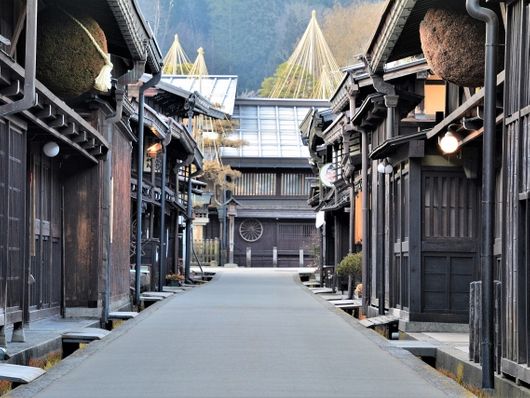 Ruelles traditionnelles à Takayama