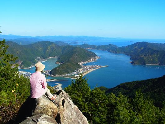 Trekking - Kumano iseji paysage mer